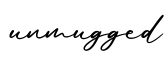 单词unmugged书写
