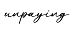 单词unpaying书写