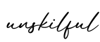 单词unskilful书写