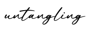 单词untangling书写
