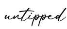 单词untipped书写