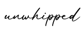 单词unwhipped书写