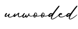 单词unwooded书写