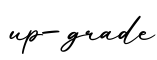 单词up-grade书写