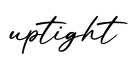 单词uptight书写
