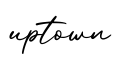 单词uptown书写