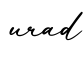 单词urad书写
