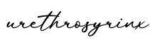单词urethrosyrinx书写