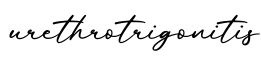 单词urethrotrigonitis书写