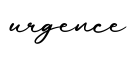 单词urgence书写