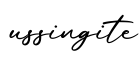单词ussingite书写