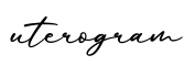 单词uterogram书写