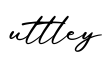 单词uttley书写