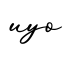 单词uyo书写