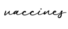 单词vaccines书写
