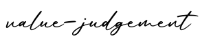 单词value-judgement书写