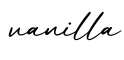 单词vanilla书写