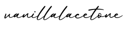 单词vanillalacetone书写