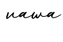 单词vawa书写