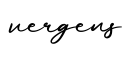 单词vergens书写