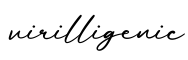 单词virilligenic书写