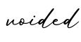 单词voided书写