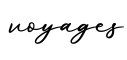 单词voyages书写