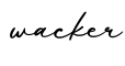 单词wacker书写