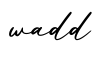 单词wadd书写