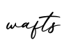 单词wafts书写