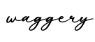 单词waggery书写