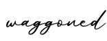 单词waggoned书写