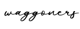 单词waggoners书写