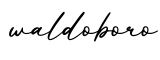 单词waldoboro书写