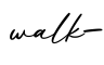 单词walk-书写