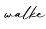 单词walke书写