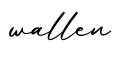 单词wallen书写