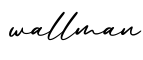 单词wallman书写