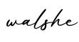 单词walshe书写