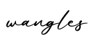 单词wangles书写