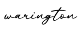 单词warington书写