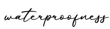 单词waterproofness书写