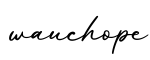 单词wauchope书写