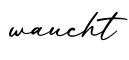 单词waucht书写