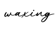 单词waxing书写