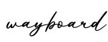 单词wayboard书写
