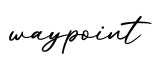 单词waypoint书写