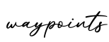 单词waypoints书写
