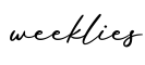 单词weeklies书写