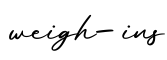 单词weigh-ins书写